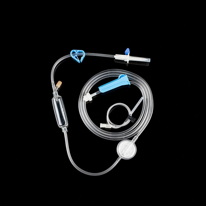 Single-use precision filter infusion set